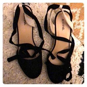 Size 9.5 wedge sandals